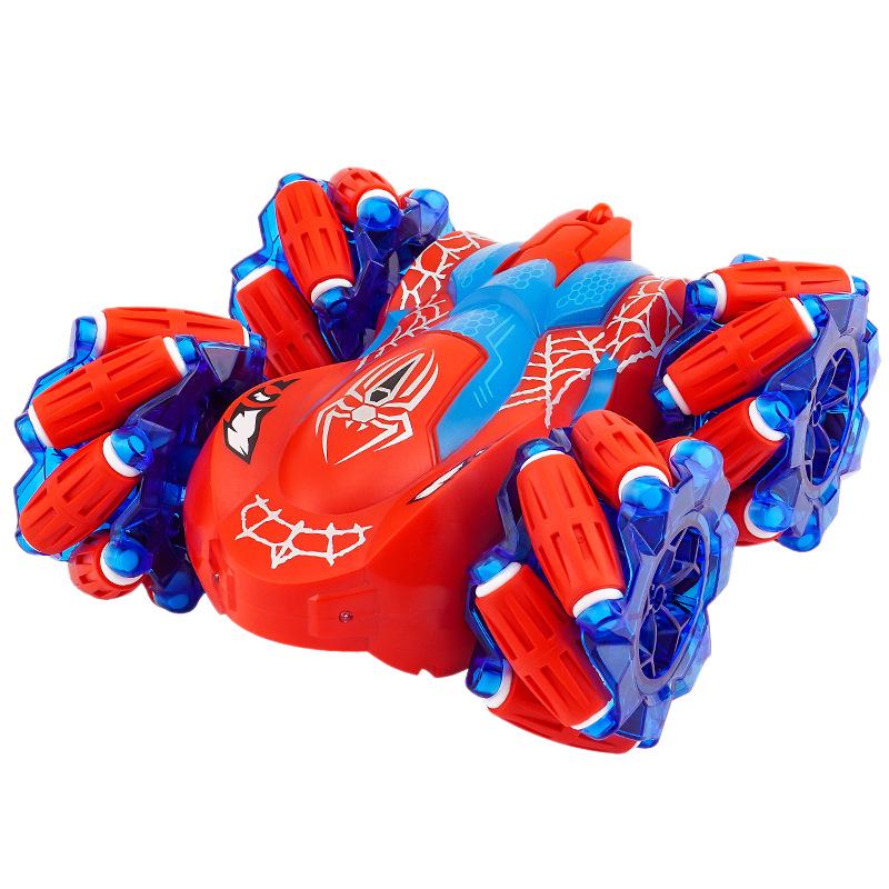 360° Flip Remote Control Stunt Car with Lights, Music, Gesture Sensing & Four-Wheel Drive