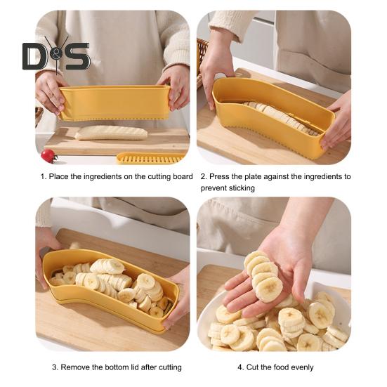 Luncheon Meat Kráječ na vejce Kráječ na ovocný salát Nerezová čepel Účinný kráječ párků v rohlíku pro šunky Avokáda Banány Cibule Multifunkční kuchyňský