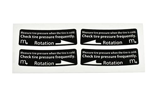 

m+ Wheel Rim Sticker (Black)