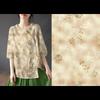 Chinese Style Floral Tencel Linen Fabric Lightweight Printed Cloth for Hanfu Cheongsam Dress Anti Mosquito Pants Garment Mater