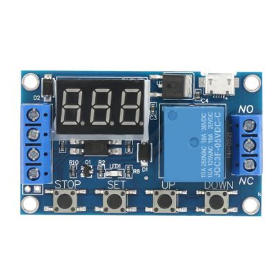 DC 530V LED Display Delay OnOff Relay Module Trigger Cycle Delay Timer Switch