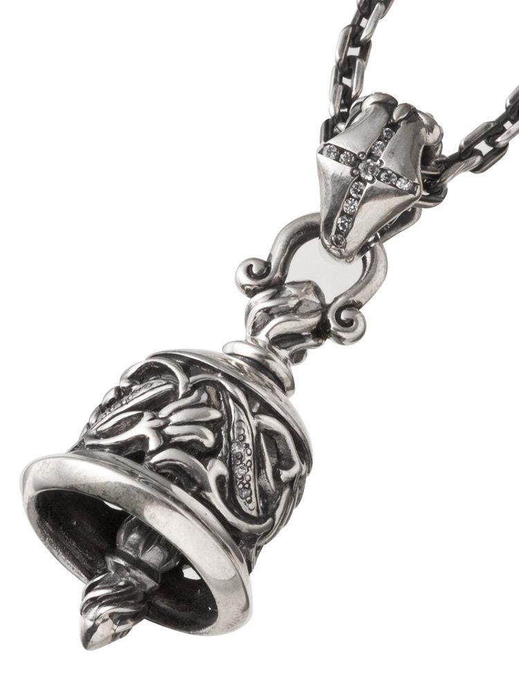 

Artemis Classic Ballad Bell Pendant Necklace Silver Accessories Brand Jewelry Silver Silver 925 Necklace Pendant [Artemis Classic] ac-acp0196 Men s