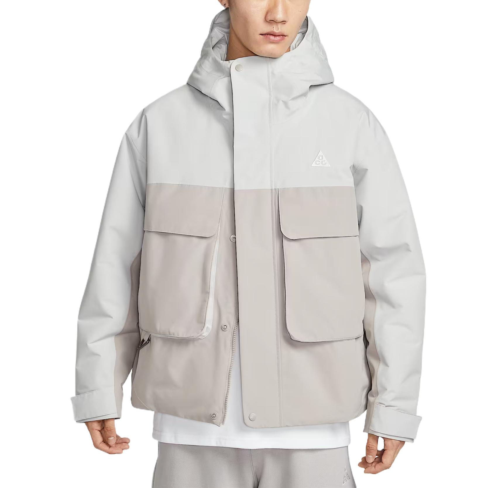 

Nike Storm-Fit ACG Loose Windproof Water-Repellent Hooded Cotton Jacket Men jackets FV8682-097 2XL