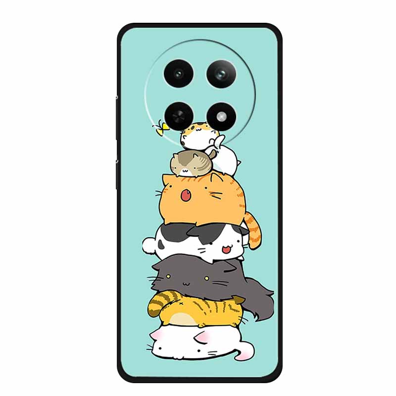 For Realme 13+ Case Luxury TPU Soft Silicone Phone Cases for OPPO Realme 13 Plus 5G Realme13+ Shockproof Protective Cover Fundas