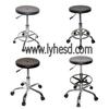 Premium Anti-static Lab Stool with Backrest and Silent Design