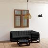VidaXL Garden Lounge Set 5 Pcs with Cushions Outdoor Furniture Set Patio Furniture Terrace Furniture Furniture of 3076603