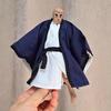 1:12 Scale Action Figure Clothes, Dress up Taoist Robe Chinese Doll Ancient Long for 6