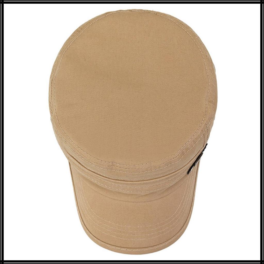 Military Flat CZA394 [White Fang] Hat, Cap, Hat, Casual, Outdoor, Simple, Men's, (Green)