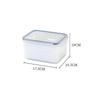 Transparent Large Capacity Kitchen Storage Box - Sealed for Fresh-Keeping Fruits, Vegetables, Meat & Dishes