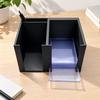 Dual Compartment Toploader Penny Sleeve Dispenser Card Storage Box  Board Game Accessories
