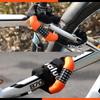 ValueMax Bike Dial Combination 6mm Zinc Alloy Customizable 100cm Lock, 5-Digit Lock, Reinforced, Password, Anti-Theft, Approx.