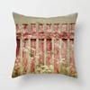 Față de pernă cu imprimeu floral Living Acasă Canapă Ornamente decorative Dormitor Noptieră Husă de pernă x