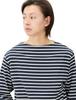 Helly Hansen HH Marine Border Tee, Long Sleeve, Deep Navy/Off White