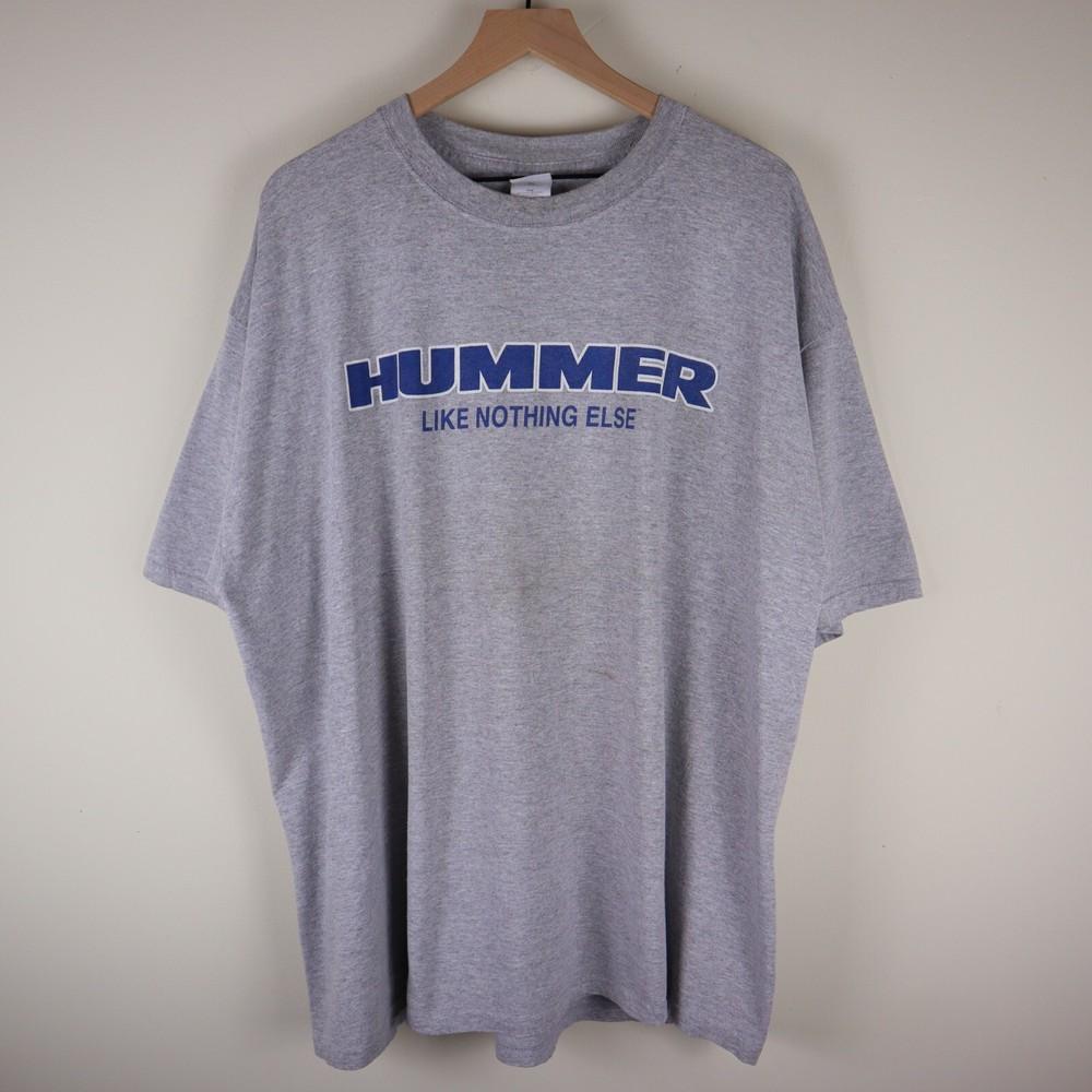 Vintage Hummer Like Nothing Else Slogan Promo Shirt Adult 2XL 26x31 Unisex T-Shirt S