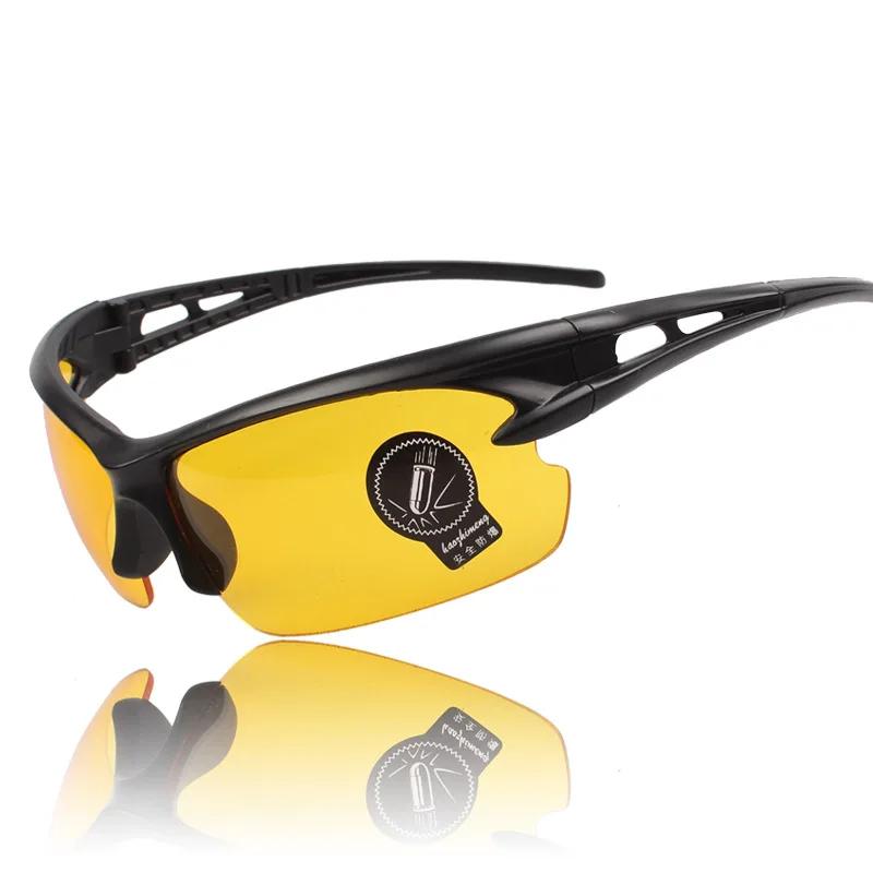 Night Vision Glasses Driver's Driving Glasses Sports Sunglasses for Women Men Cycling Glasses Yellow Sunglasses