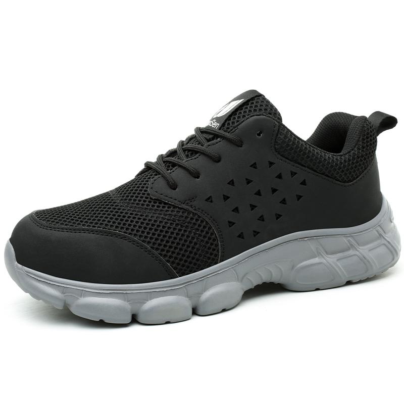 

Безопасная обувь Мужская Рабочая Легкие Кроссовки Стальной Подносок Проколостойкая Рабочая Обувь Неразрушимая Мужская Охранная Обувь 41