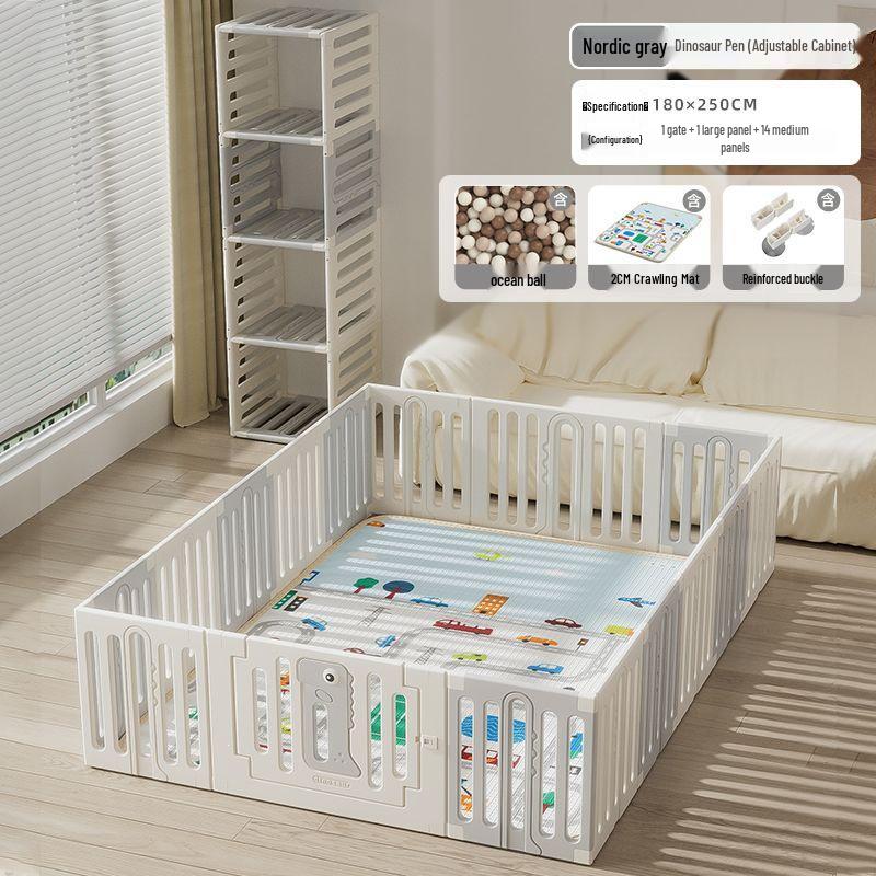 Indoor Baby Safety Playpen & Crawling Mat