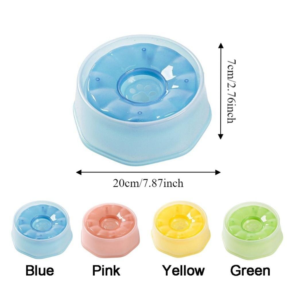 Plastic Pet Floating Water Bowl Large Capacity Pet Water Dispenser Cat Bowl for Cats and Dogs
