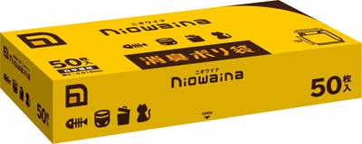 Nippon Sanipak SS01 Niowaina Deodorizing Bag White Translucent 50 Pieces X 4 Pieces