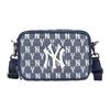 Monogramm Kollektion Polyurethan Polyester Kameratasche, Umhängetasche, Crossbody Tasche Klein Unisex Marineblau 32BGDM011-50N