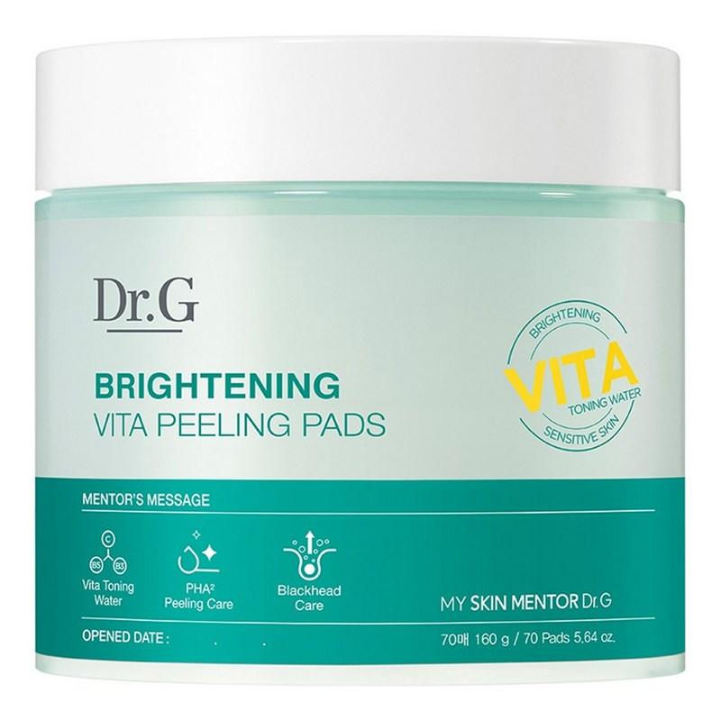 Dr.G Brightening Vita Peeling Pad 160g, 70 Pads, 1 Piece