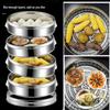 LIJIA Stainless Steel Steamer Pot with Basket