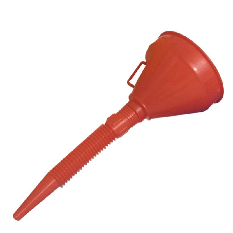 

1 шт. Універсальна гнучка автомобільна лійка з подовженим шлангом, матеріал PP, багатоколірна лійка для додавання масла та води для автомобілів та мотоциклів Diameter 135mm