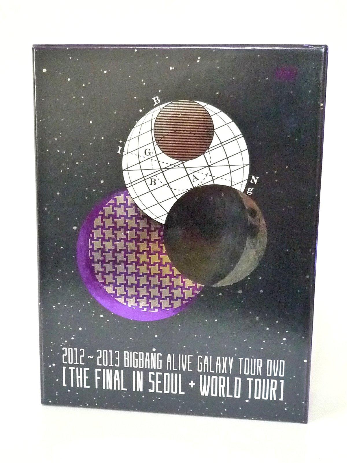 

BIGBANG ALIVE GALAXY TOUR DVD ФИНАЛ В СЕУЛЕ WORLD Press Limited 2012~2013 [THE & TOUR] (Первое издание) (5DVD + ФОТОКНИГА)