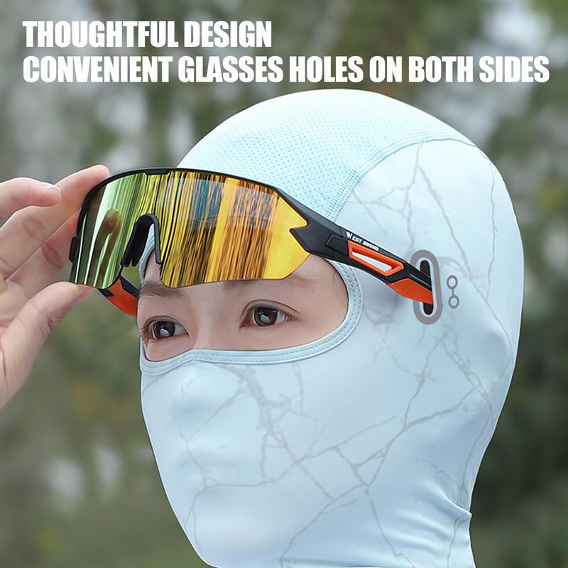 Ochrana proti slunci Zakrytí obličeje Obličejové UV zakrytí obličeje Sluneční štít Obličejová maska UV Ledové hedvábí Kryt na celý obličej Chladivý opalovací závoj na obličej