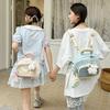 Mini small backpack women 2025 new cute Japanese transparent pain bag sweet girl junior high school backpack