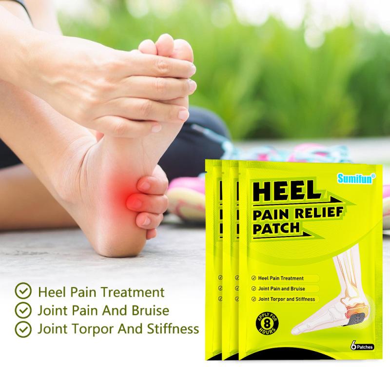 Heel  Pain  Relief  Patch Non-woven Fabric Plantar Joint Plaster Tendon Pain Relief Patch