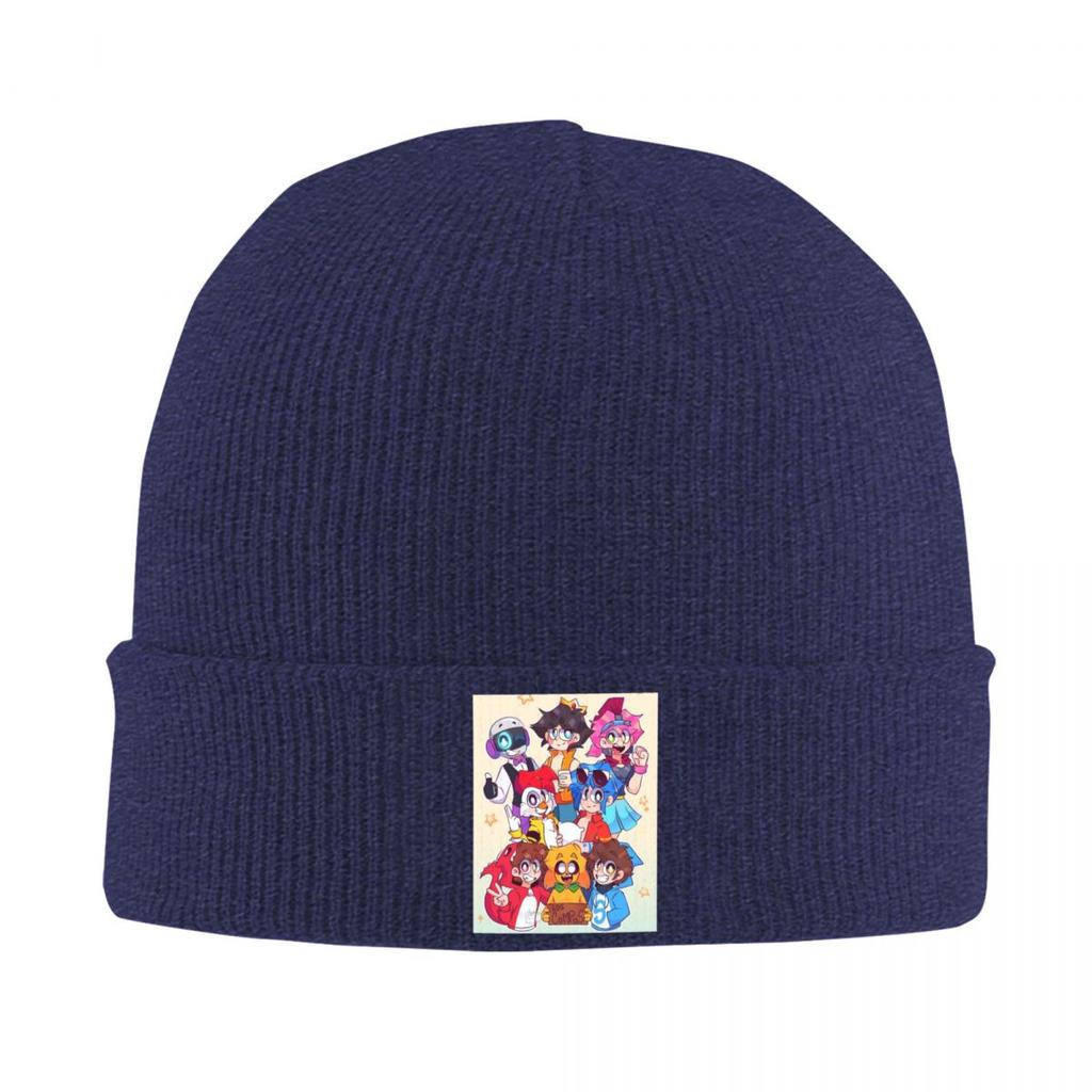 Compas Family Warm Knitted Cap Hip Hop Bonnet Hat Autumn Winter Outdoor Beanies Hats for Men Women Adult