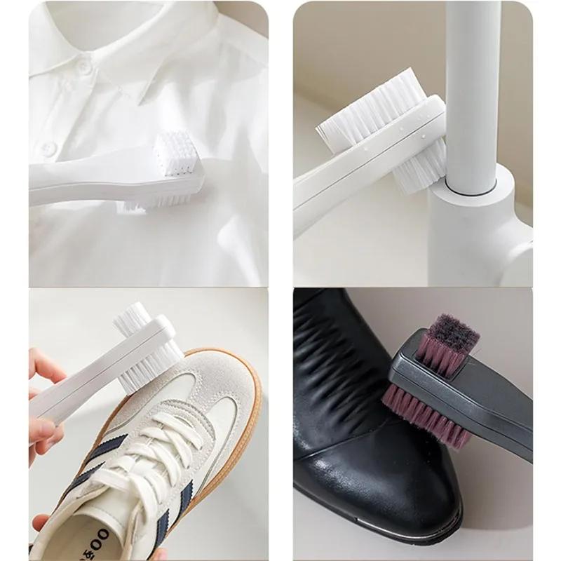 Ultrasonic Electric Shoe Cleaner 3 Speed Modes Vibration Strong Cleaning IPX7 Waterproof Portable Comfortable Grip