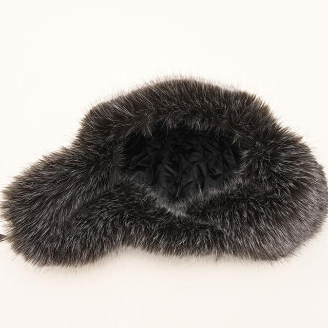 Pilot Lei Feng Hat Women's Winter Thickened Ear Protector Hat Imitation Suede Mink Plush Hat