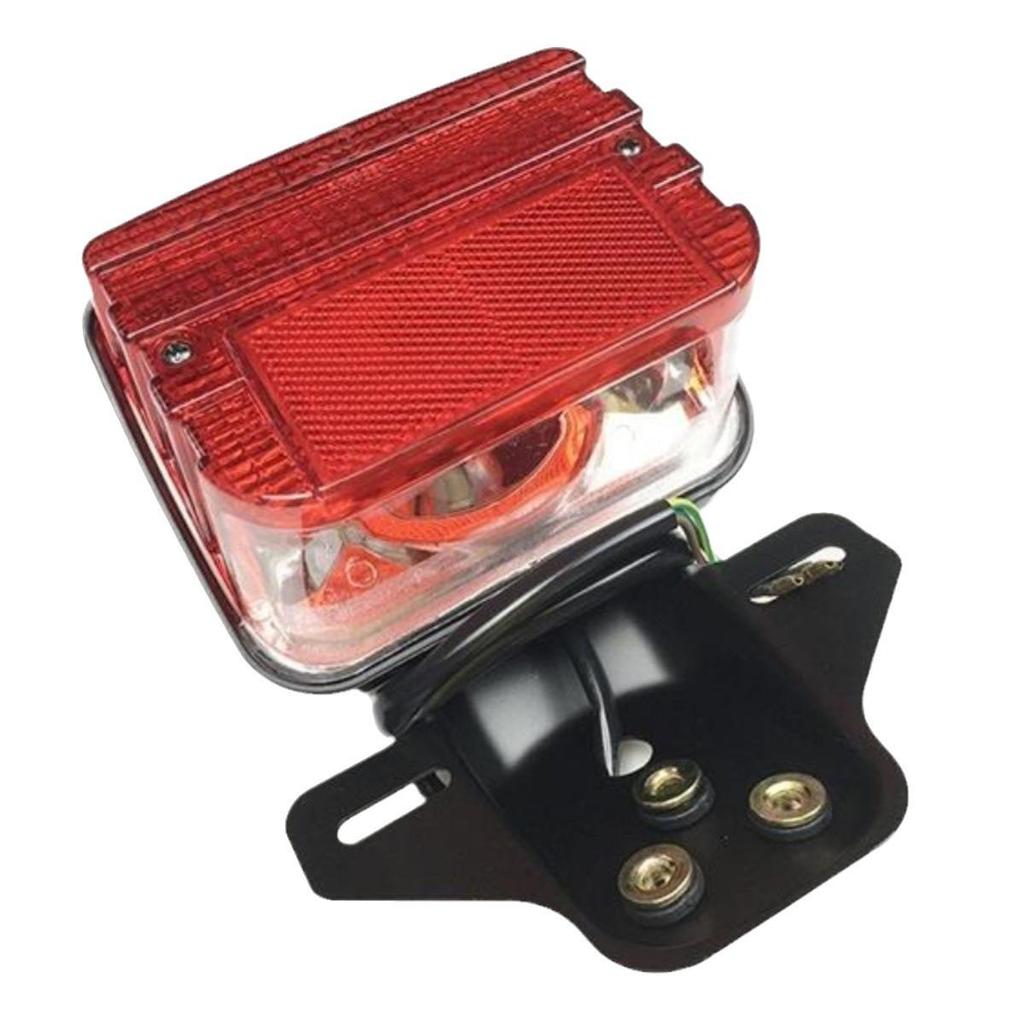 ZJ125 Rear Trailer Brake & Taillight Assembly for CG125 Zhujiang Motorcycle