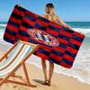 FC Bayern Munich: Blue Glory beach towel Outdoor camping soft Outdoor pool towel Absorbent bath towel quickdrying swim towel beach Fashion Comfort
