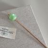 Simple Candy Color Metal Hairpin for Easy Bun Hairstyles