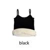 T-shirt Sleeveless Tops Women Winter Warm Underwear Solid Color Thermal Casual Nightwear Sexy Elasticity Female Thin Velvet