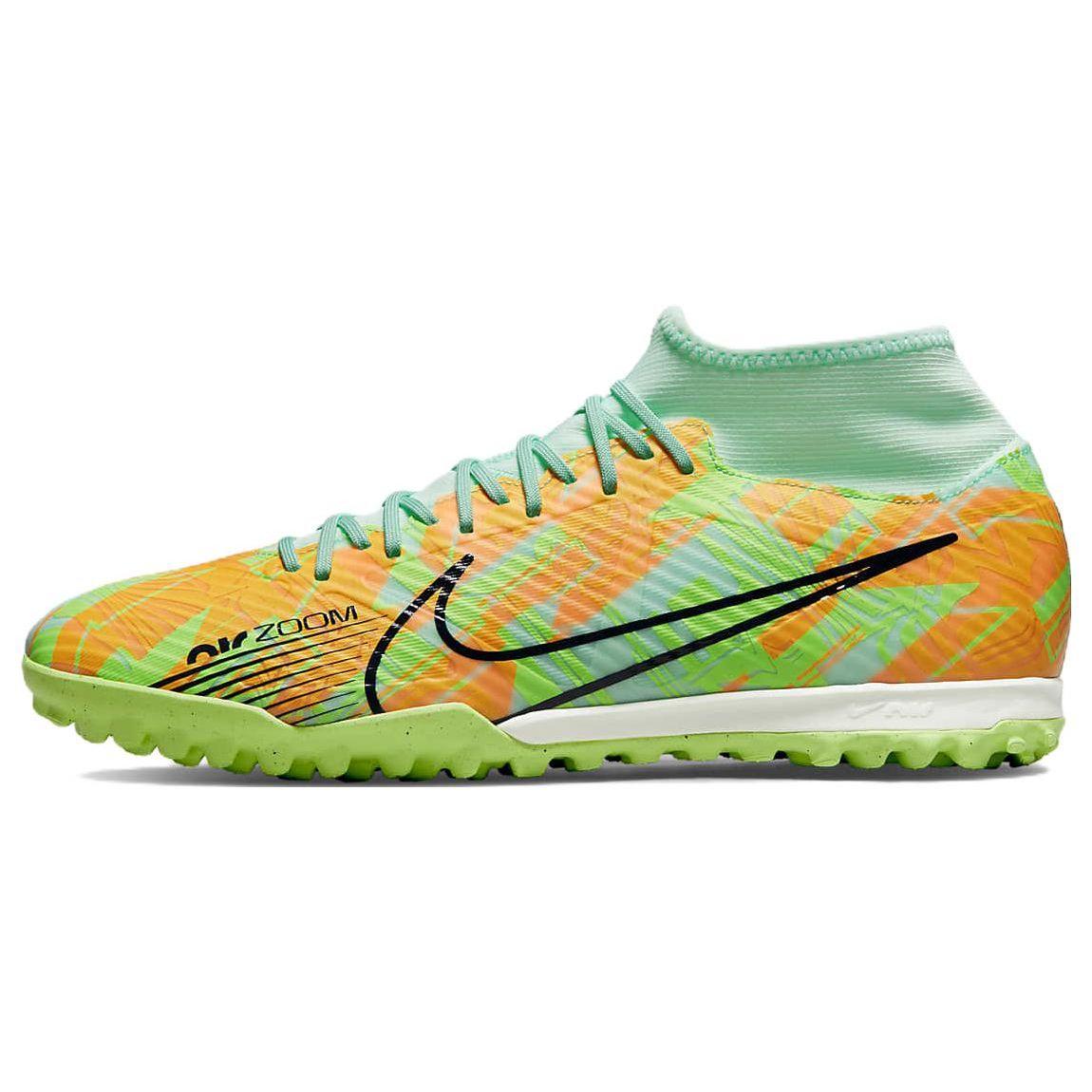 

Мужские кроссовки Nike Zoom Mercurial Superfly 9 Academy TF Bonded Pack Blue Mint-Foam Total-Orange DJ5629-343