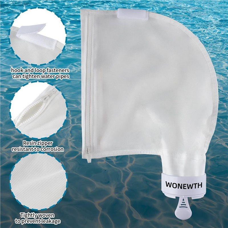 All Purpose Bag For Polaris 280, 480 Pool Cleaner- 2-Pack With Zipper Replacement Parts K16 K13