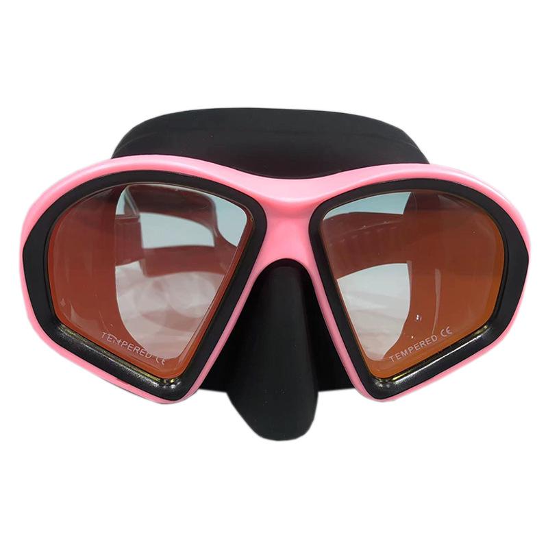 Set Maschera e Boccaglio: Maschera e Occhialini da Sub in Silicone per Uomo e Donna