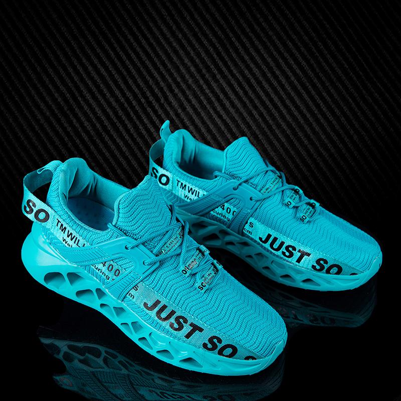 Men's Flying Woven Lightweight, Breathable and Comfortable Sneakers, Women's Fashion Sneakers, Large Size Women's Shoes