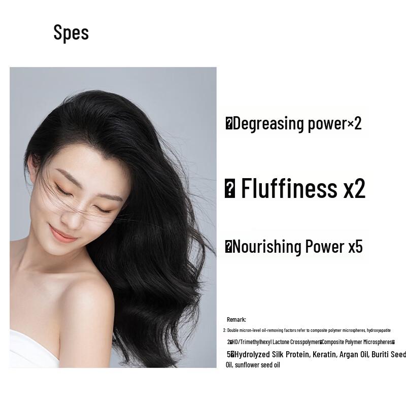 Spes No-Rinse Dry Hair Spray