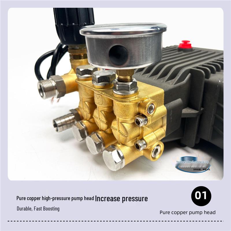 Universal 1812 Ultra-High Pressure Plunger Pump for Car Wash Machines