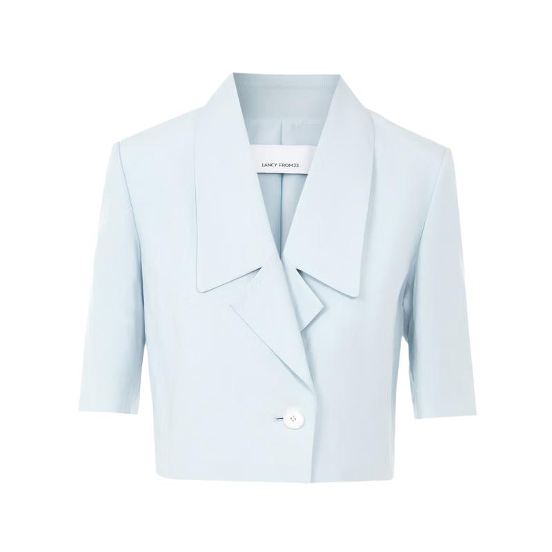 

Women s Short Sleeve Lapel Cardigan XL