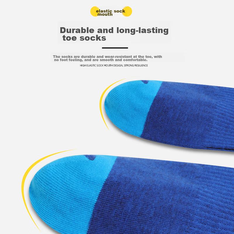 LANGSHA Pure Cotton Socks for Men, Spring And Summer Mid-Calf All-Cotton Socks, Sports Sweat-Absorbing Breathable Socks