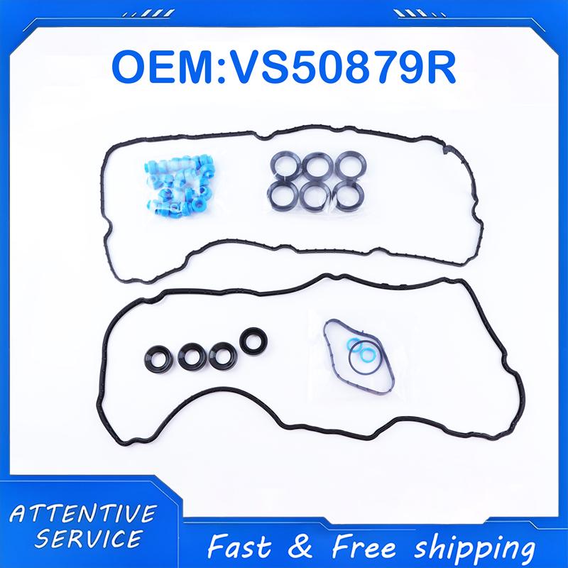 Valve Cover Gasket Set VS50879R Compatible with Ford Expedition F-150 Transit-150 Transit-250 Transit-350 Lincoln Navigator
