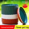 Meinaijia Thickened Round Plastic Plant Pot Saucers