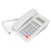 KXT8204CID Telephone Home Office Hotel Telephone Support Semihands Free Battery Free(White )