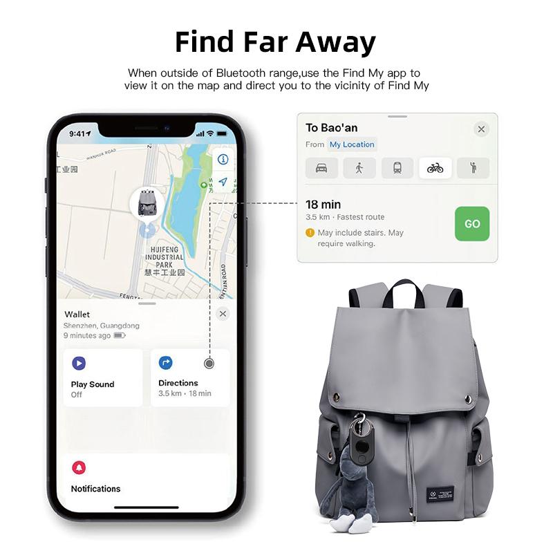 csdmuw1 iPhone Smart Tag GPS Locator Anti-lost Tracker Car Keychain For Lexus NX300h RX450h RX350 UX300h Ct200h UX250h IS250 GS300 IS300